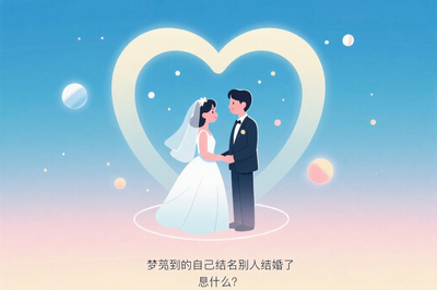梦到自己跟别人结婚了怎么回事