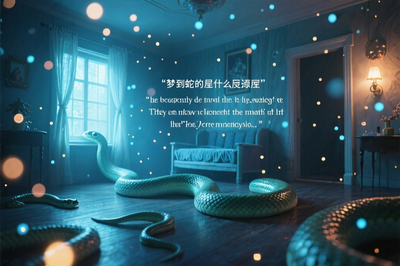梦到屋里有蛇什么预兆